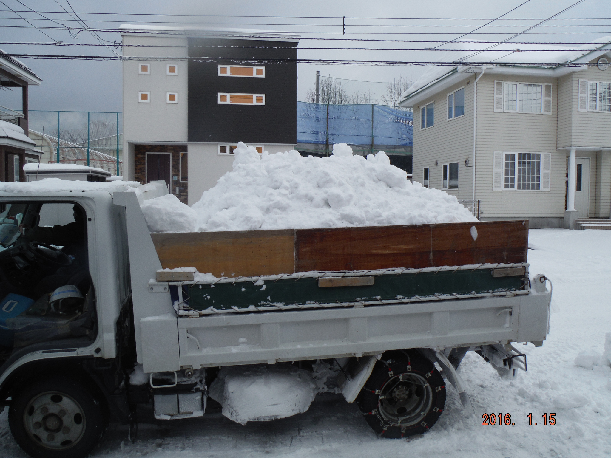 除雪業務 株式会社かとう 北斗市 総合エクステリア設計 施工 除雪